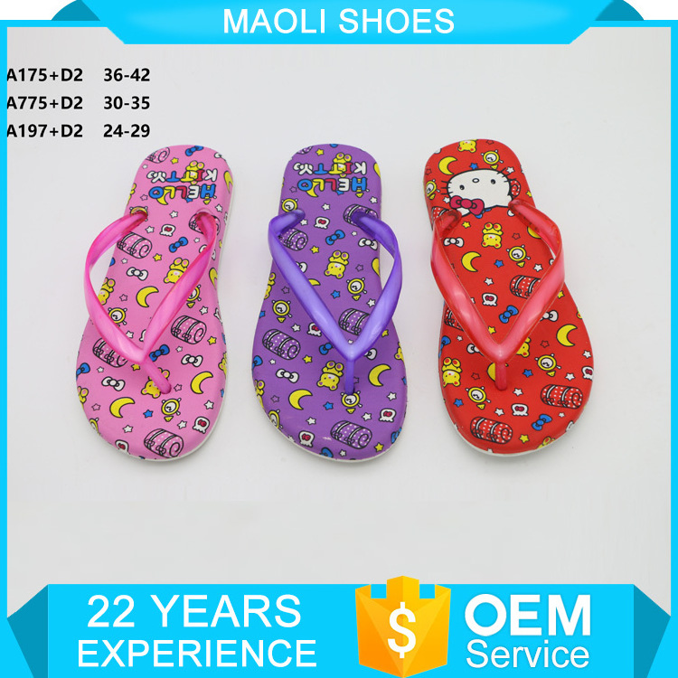 Fancy beach shoes health care lady slipper flip flops made in thailand moroccan slippers shoes