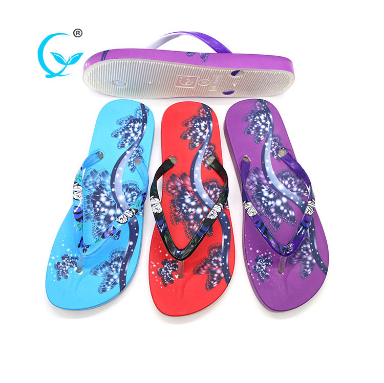 Wholesale pakistani ladies chappal die cut sole flip flops bali slippers