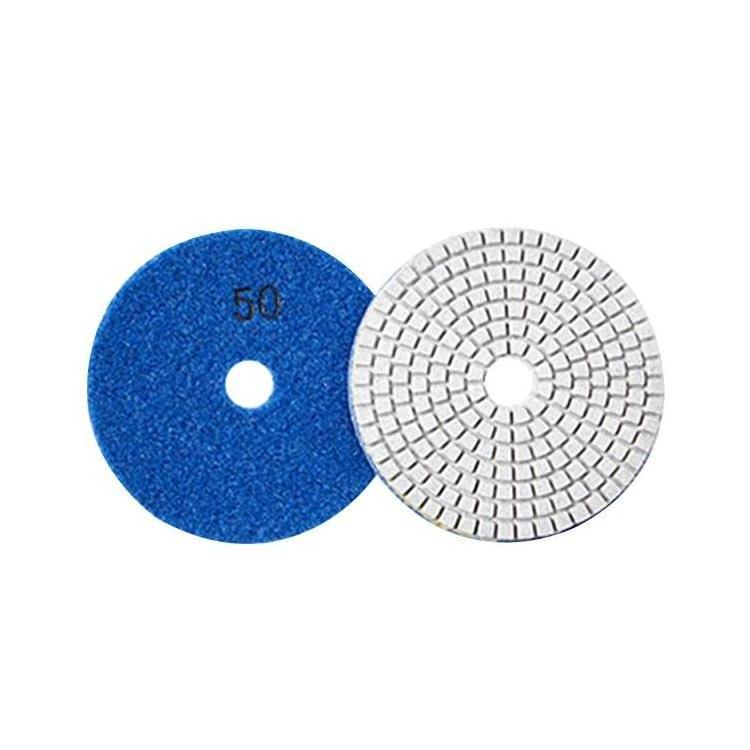 High Temperature Resistance  Customizable 6 inch foam pad polishing pad for marble polish pads dry