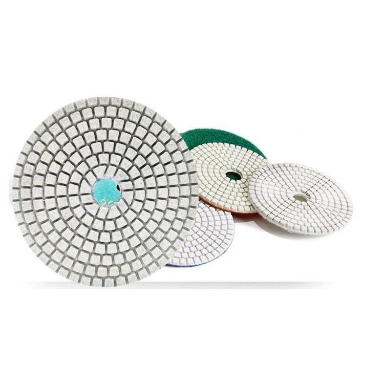 High Temperature Resistance  Customizable 6 inch foam pad polishing pad for marble polish pads dry