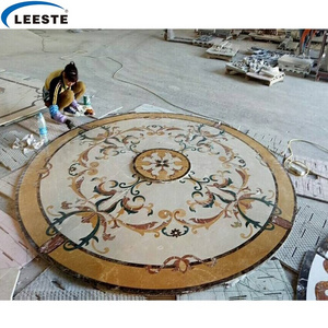 New Design Custom Waterjet Patterns Flooring Tiles Marble medallion tile round mosaic medallion floor patterns for wholesale