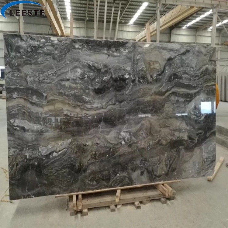 Italian natural stone Luxury Italian Polished Venice Brown Marble Stone Slab