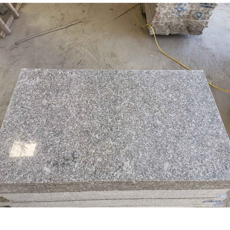 Cheap Price New G636 Pink Granite Flamed Floor Paving Stone