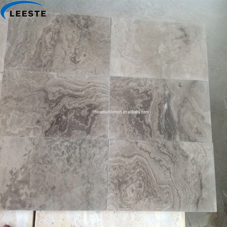 Popular marble tile and slab Brown Serpeggiante marble cross cut