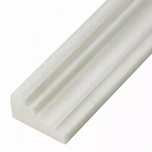 Marble Pure White Marble Molding for wall decoration Eastern White Chair Rail