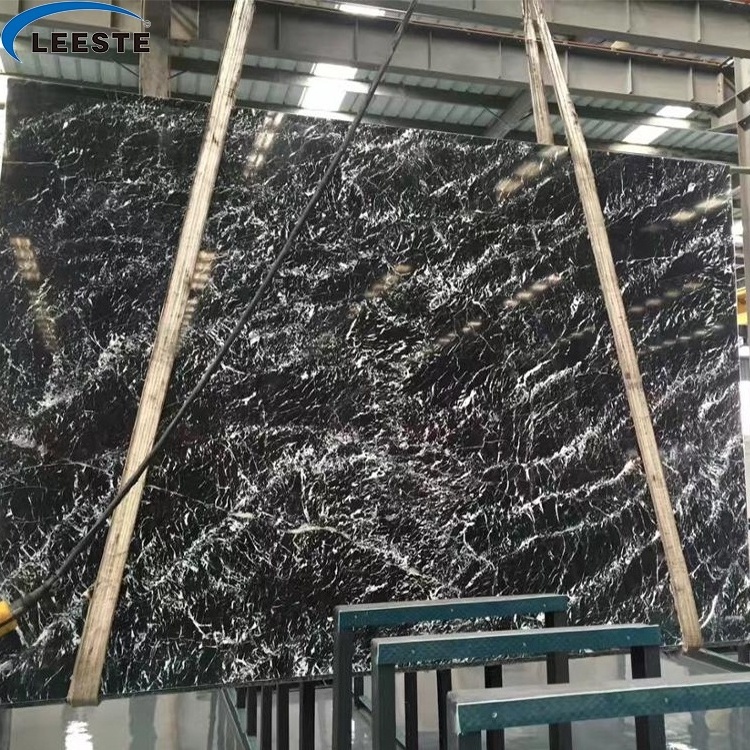 Wholesales Import White Black Italian Marble Floor Slab Price