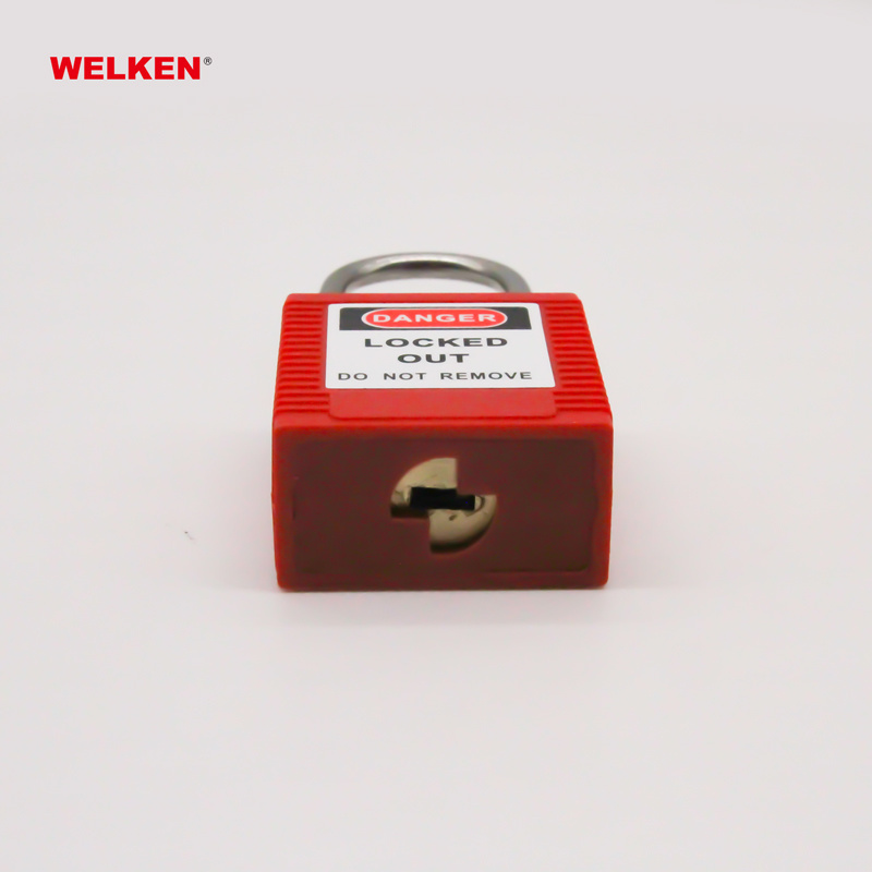 Factory Price 38mm 304 stainless steel shackle safety padlock keyed alike security lockout tagout