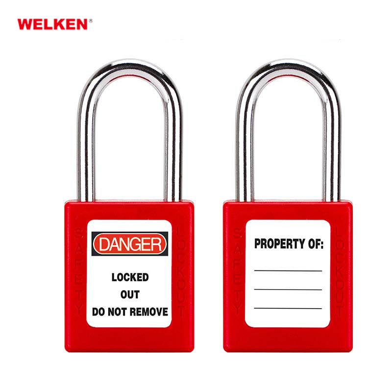 Industrial Lockout ABS plastic LOTO locks 38mm shackle safety padlock security padlock lock out tag out