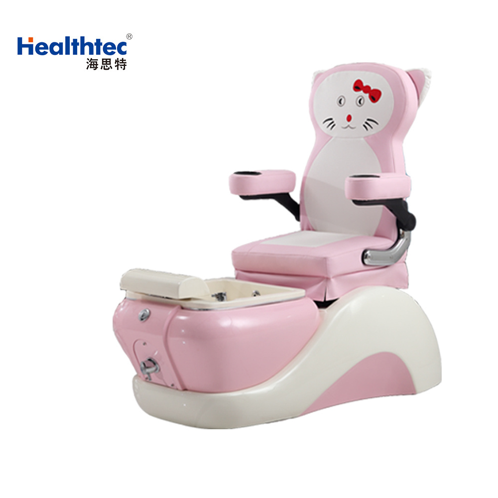 Modern Salon Furniture Pink Cartoon Creative Design with Multi functional Foot Massage pedicure chair