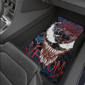 universal blank sublimation Custom luxury rubber Printed floor foot  designer car wash mat logo pvc custom  car carpet mats