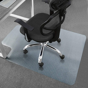 Clear Table Cover Protector Mat PVC Office Chair Mat For Hardwood Floor Chair Mat