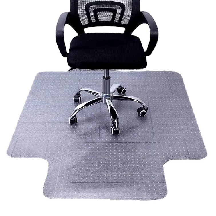 Computer Chairs Mat Floor Fatigue Protector PVC Desk Chair Mats for Carpet Transparent Plastic Custom Home Room Office Modern DK