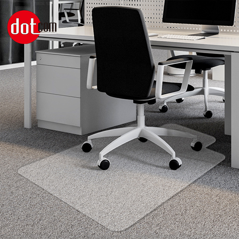 Computer Chairs Mat Floor Fatigue Protector PVC Desk Chair Mats for Carpet Transparent Plastic Custom Home Room Office Modern DK