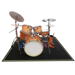 Customized Logo Non-slip Road Runner Drum Set Rug