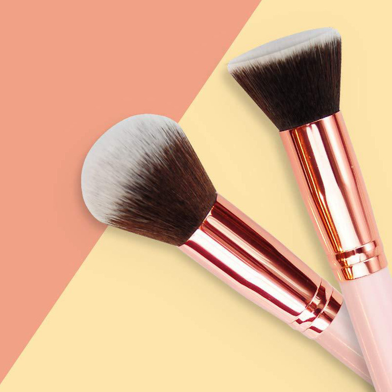 Custom Free Logo Best seller Foundation Makeup brush Flat Top Kabuki Brush for Face