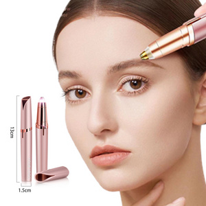 Brows Eyebrow Hair Remover for Women Electric Eyebrow Razor for Women with LED Light Eyebrow Trimmer