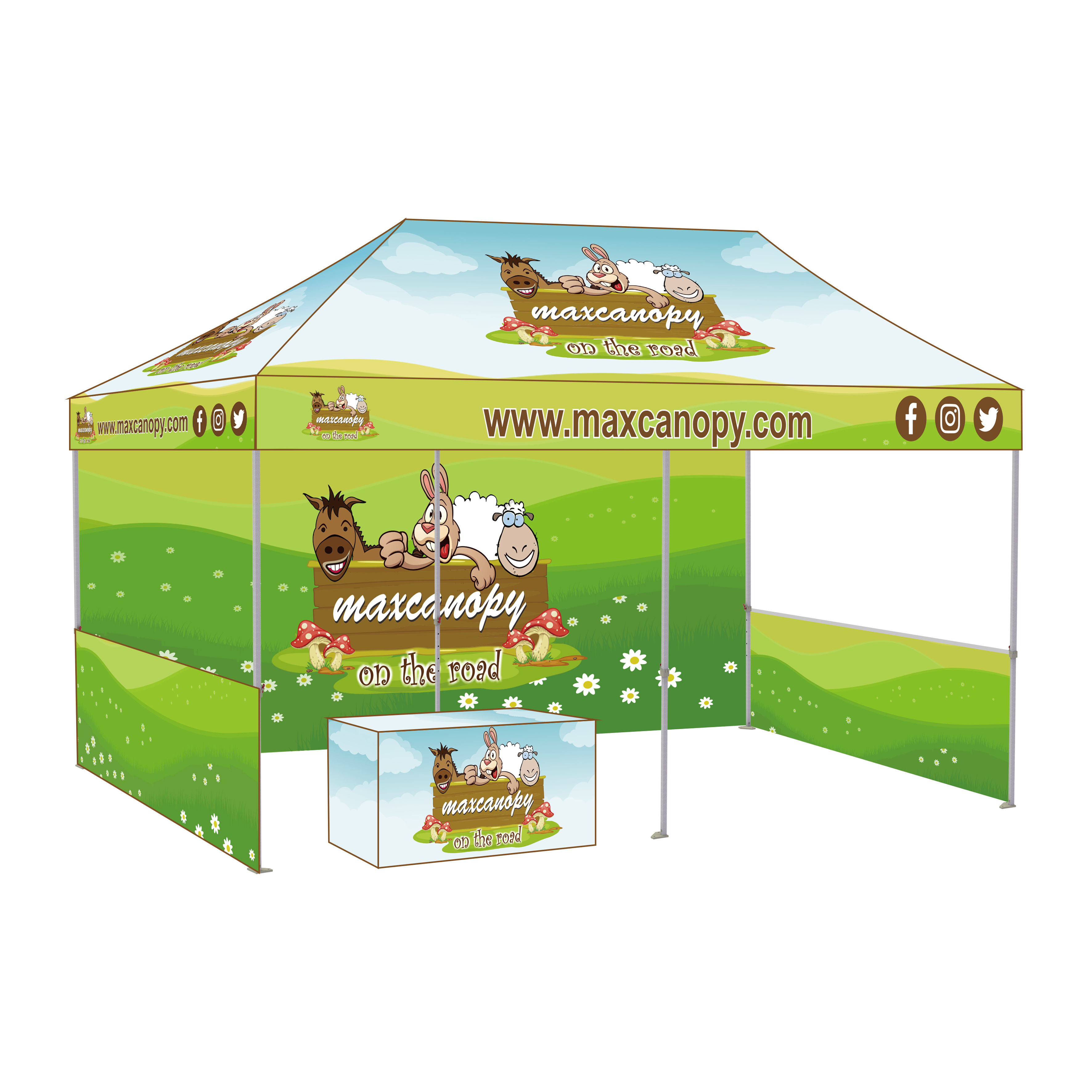 1015 steel economic folding pop up canopy tent custom printed advertising gazebo roof top tent for sale