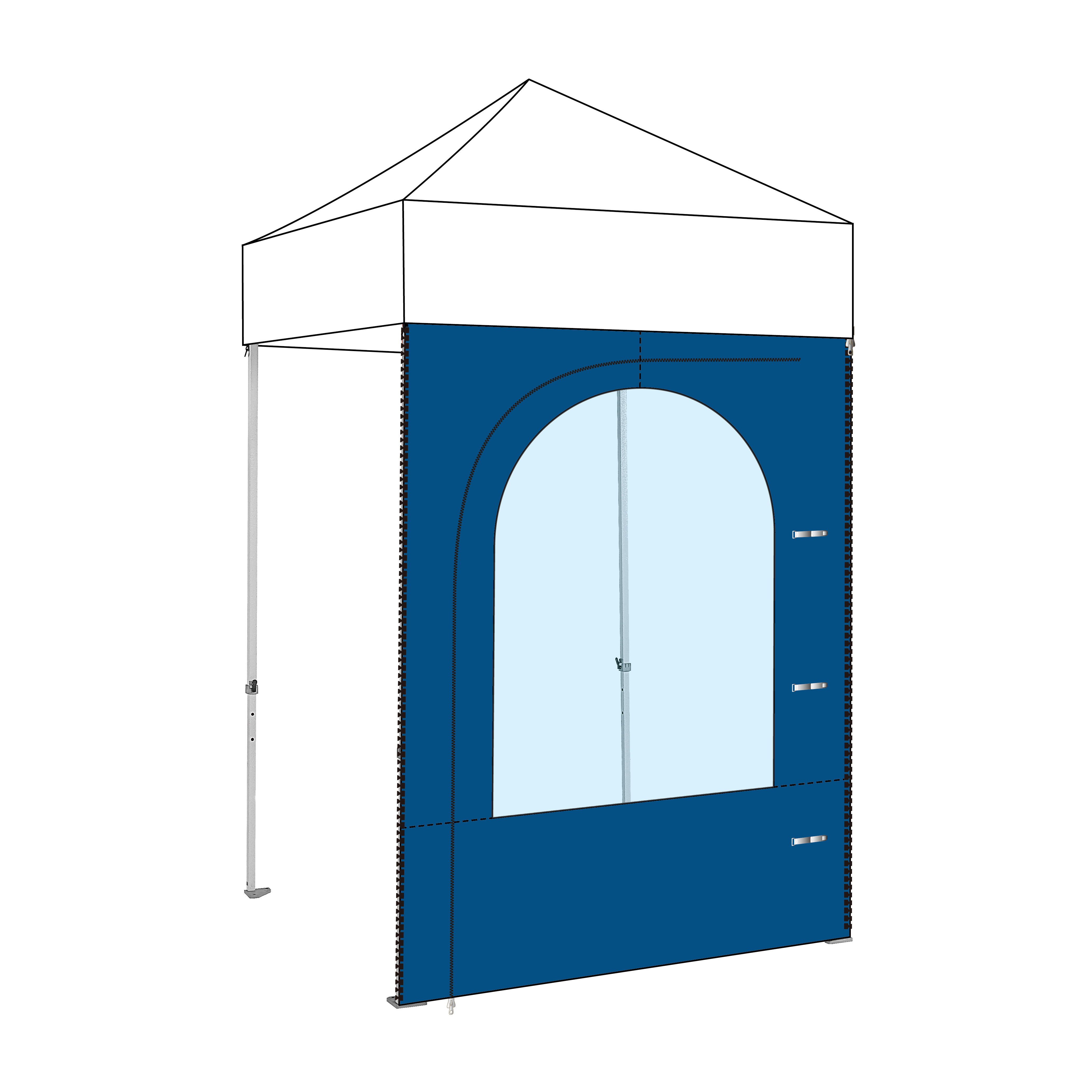 1.5M outdoor folding pop up custom printed advertising gazebo tent canopy with square double zipper wall 8x8 gazebo