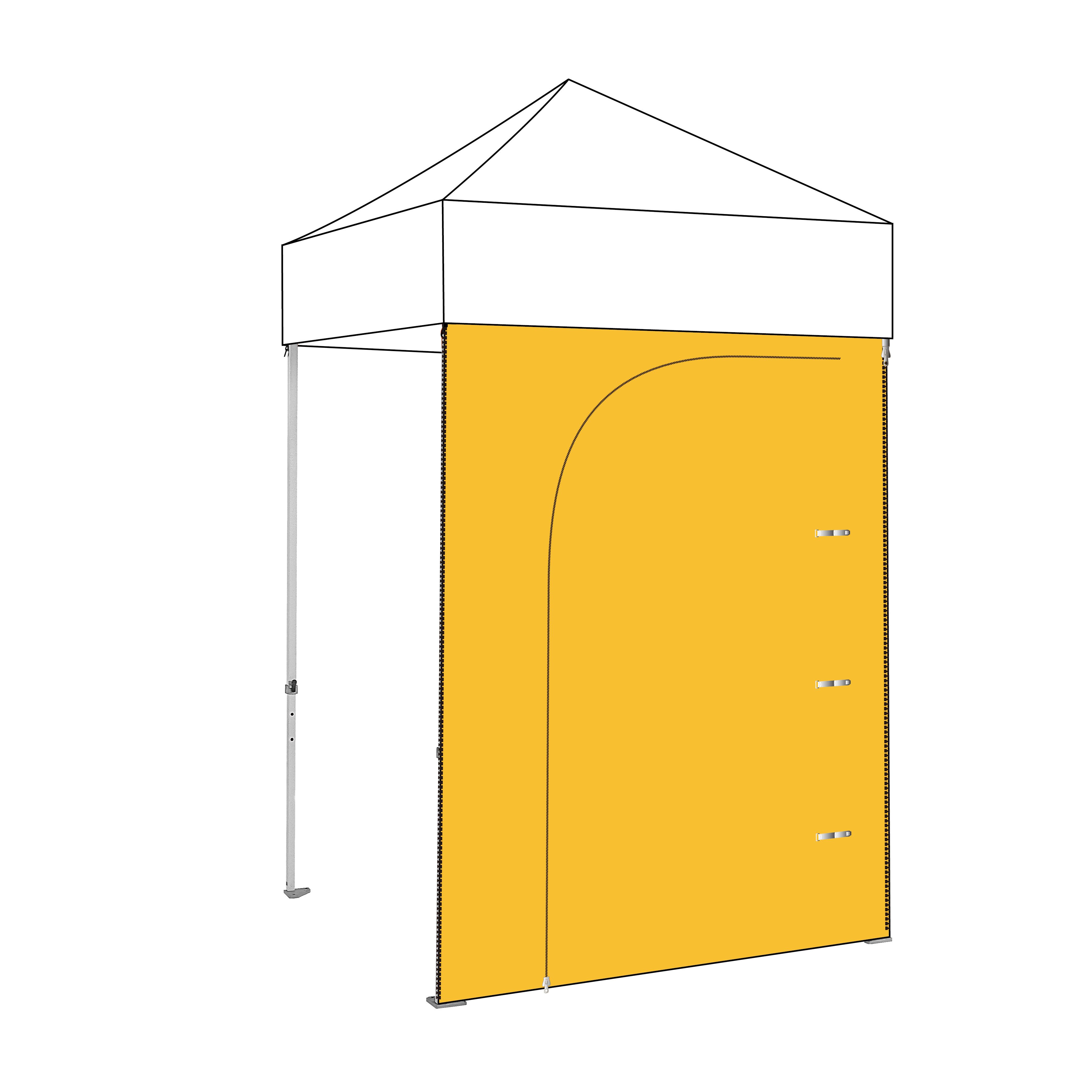 1.5M outdoor folding pop up custom printed advertising gazebo tent canopy with square double zipper wall 8x8 gazebo