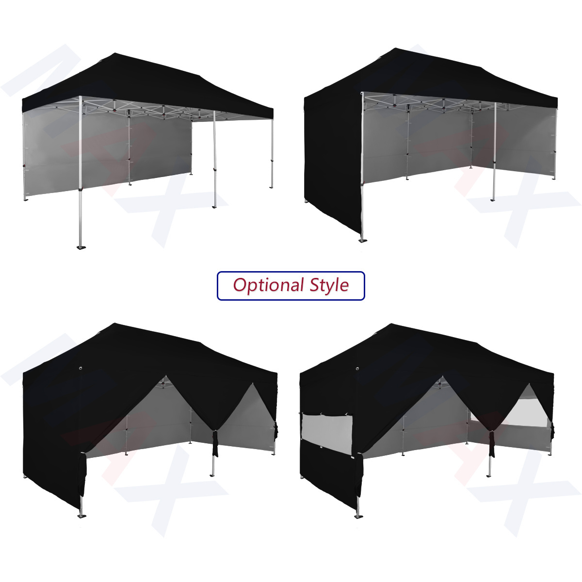 Industrial Octuma commercial gazebo tent 3 x 6 with sidewall for europe market 10x20 canopy portable tent platform