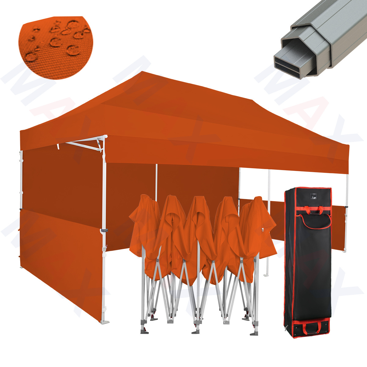 Custom Printed Trade Show Aluminium Exhibition Tents Promotional Marquee Pop Up Tent 10x20 Folding Canopy Tent Gazebo