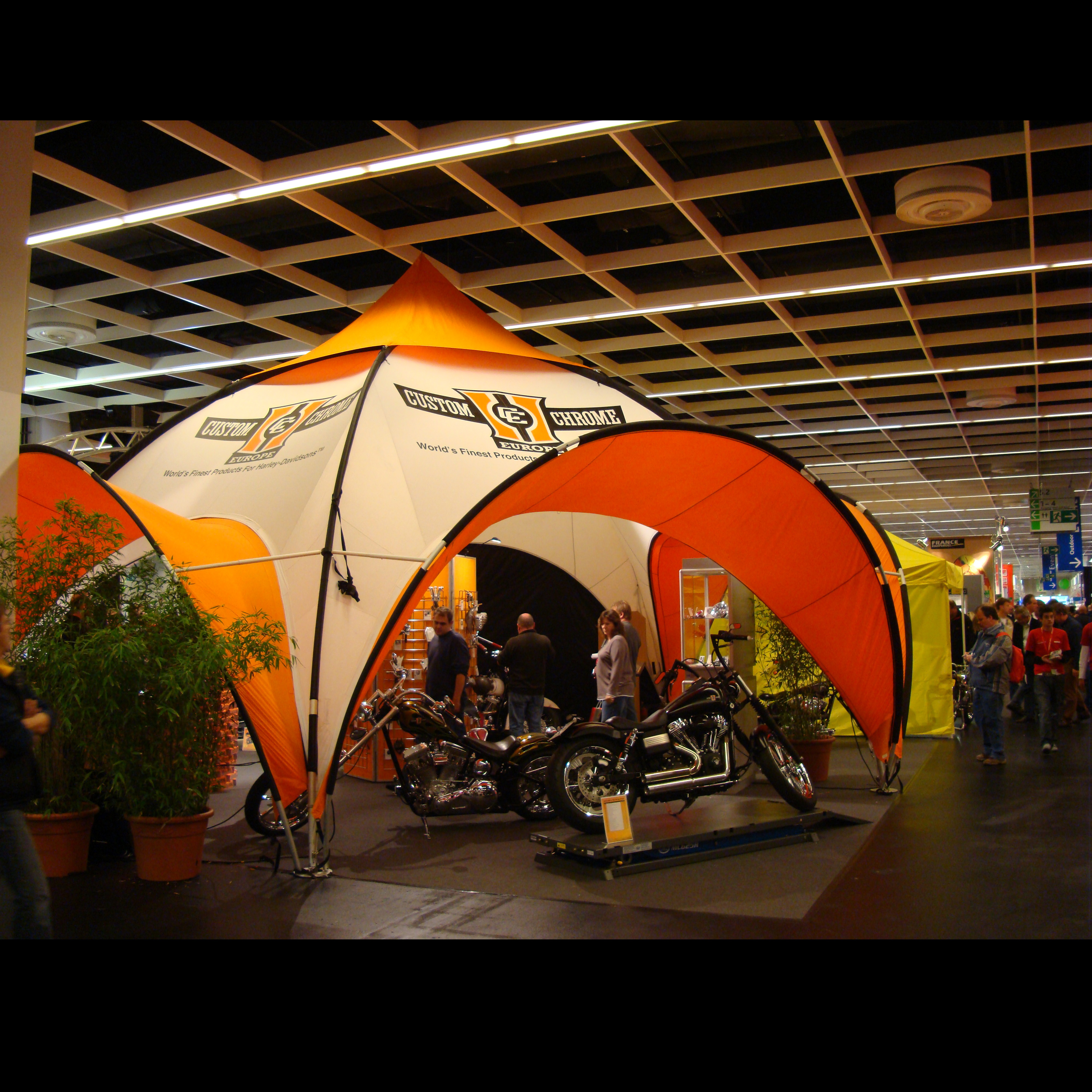 Maxcanopy Customized 3M 4.8M 6M 9M Waterproof Exhibition Trade Show Arch Gazebo Dome Spider Tent For Outdoor Activities