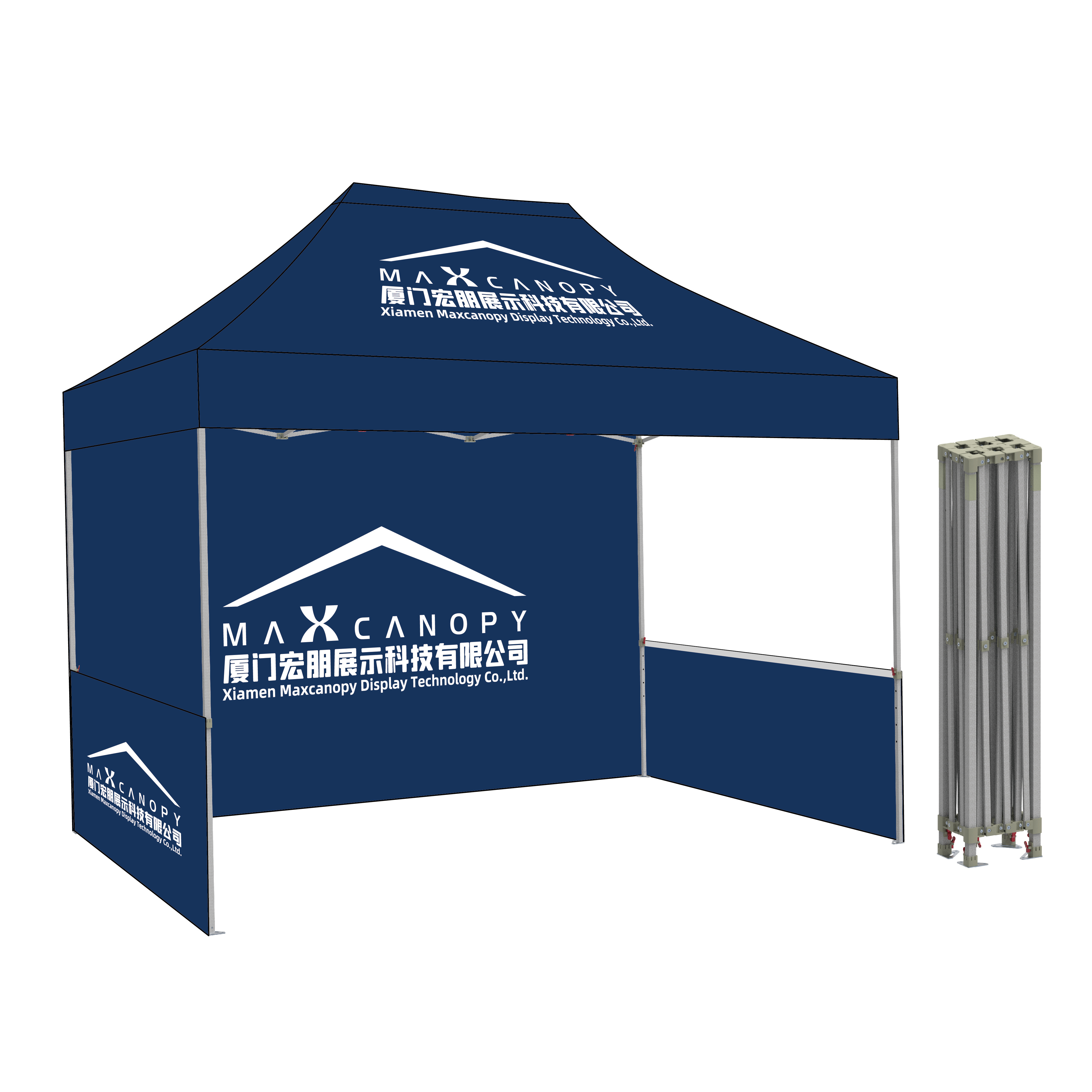 Custom Design Folding Tents  hexagon frame hot sale 10X15  Pop Up Canopy Tent Market advertising outdoor Gazebo