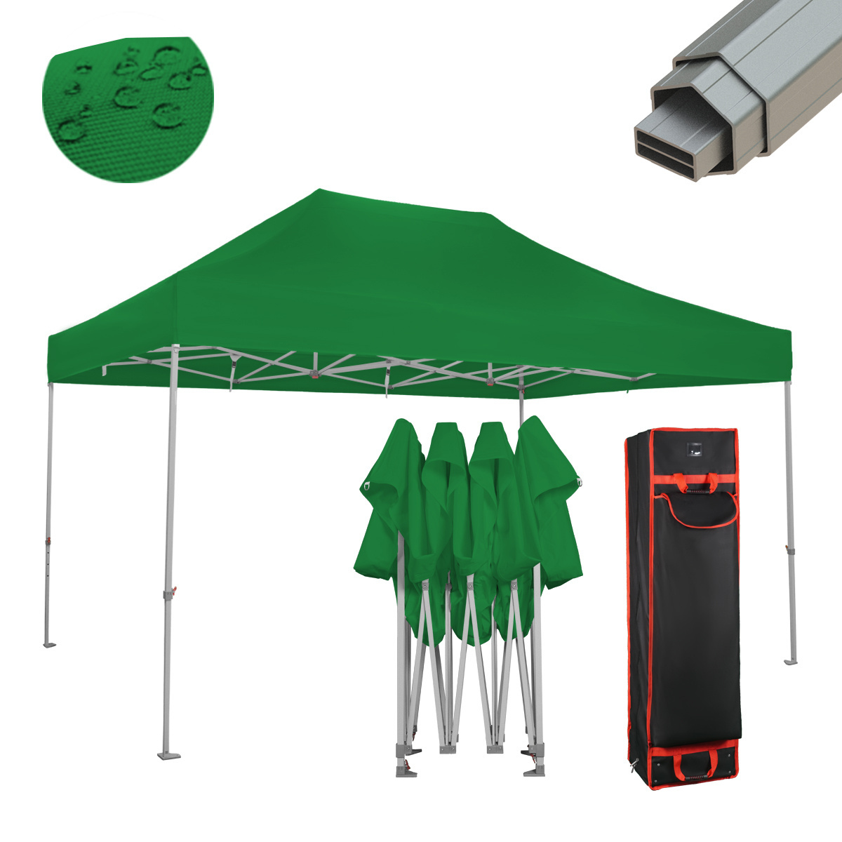 Custom printed waterproof folding tent canopy awning tent 3x6 outdoor 10x20 canopy tent carpa awning