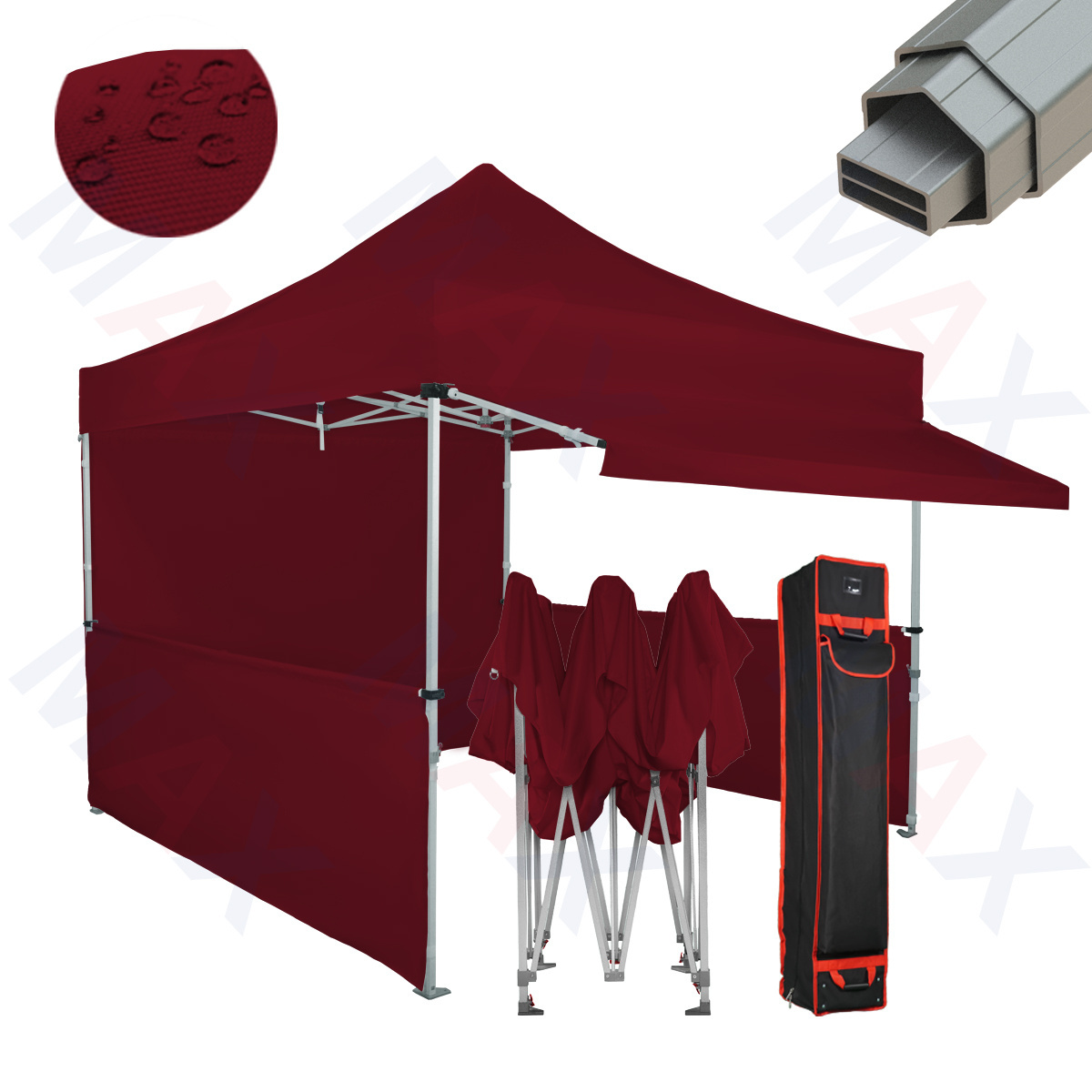 Customized costc 10x10  Portable outdoor folding shelter canopy tent with side walls