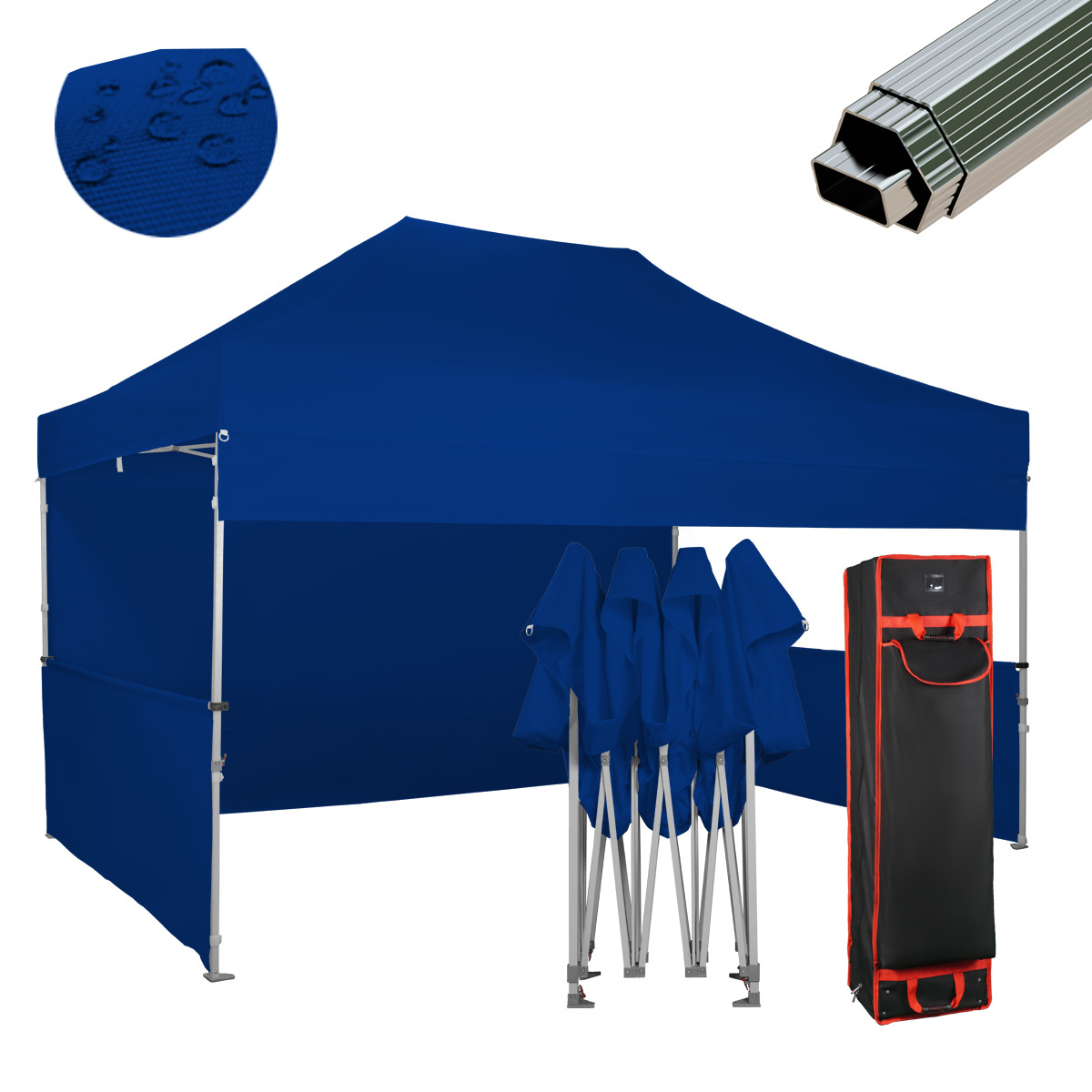 waterproof Exhibition tents Customized 10x15 Canopy folding gazebo popup racing tent with logo