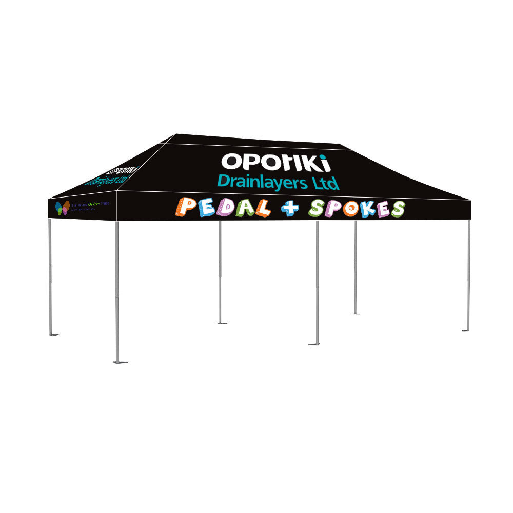 Custom aluminium Exhibition tents Folding Pop-Up Tent 600D Nylon Trade Show Gazebo Canopy Wind Cap with Custom Printing