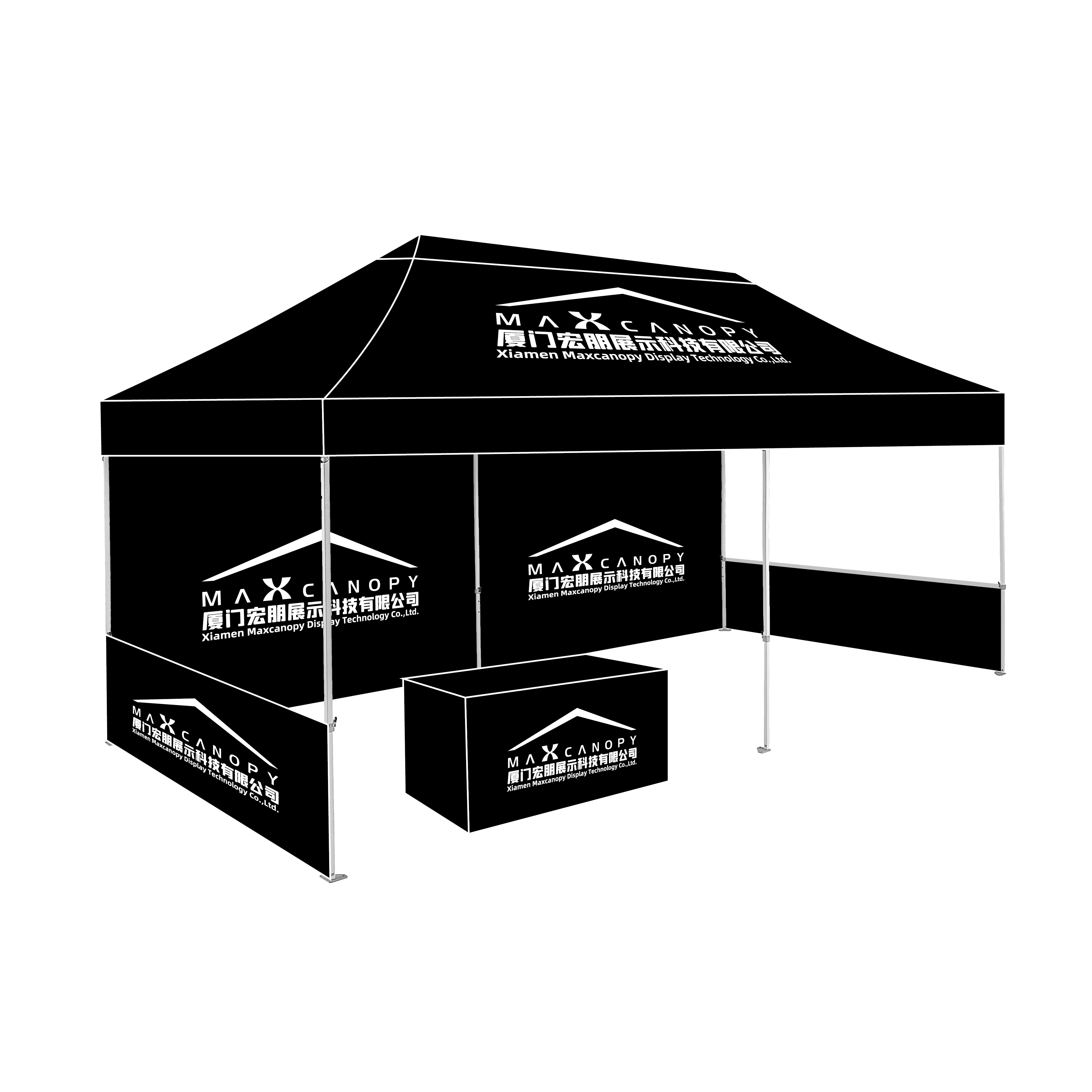 600D water proof folding pop up canopy custom printed advertising canopy enclosed gazebo lightweight gazebo roofing materials