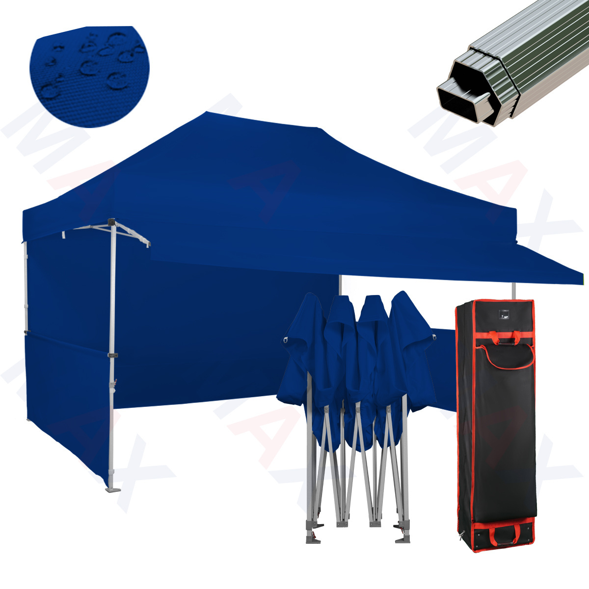 waterproof Exhibition tents Customized 10x15 Canopy folding gazebo popup racing tent with logo