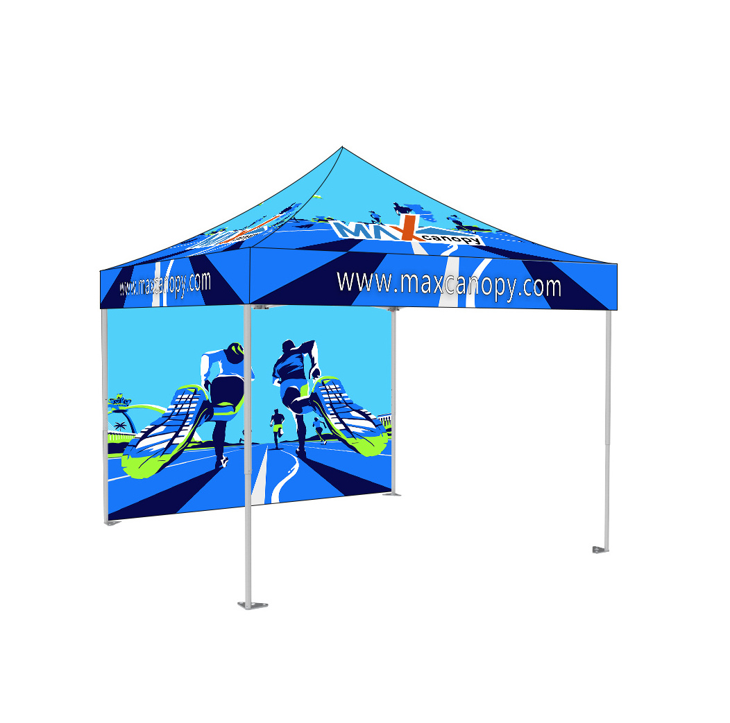 Maxcanopy Customize 10 x 10 Pop Up Tent Trade Fair Tent Custom Canopy 3x3M Heavy Duty Pop Up Tent With Side Walls