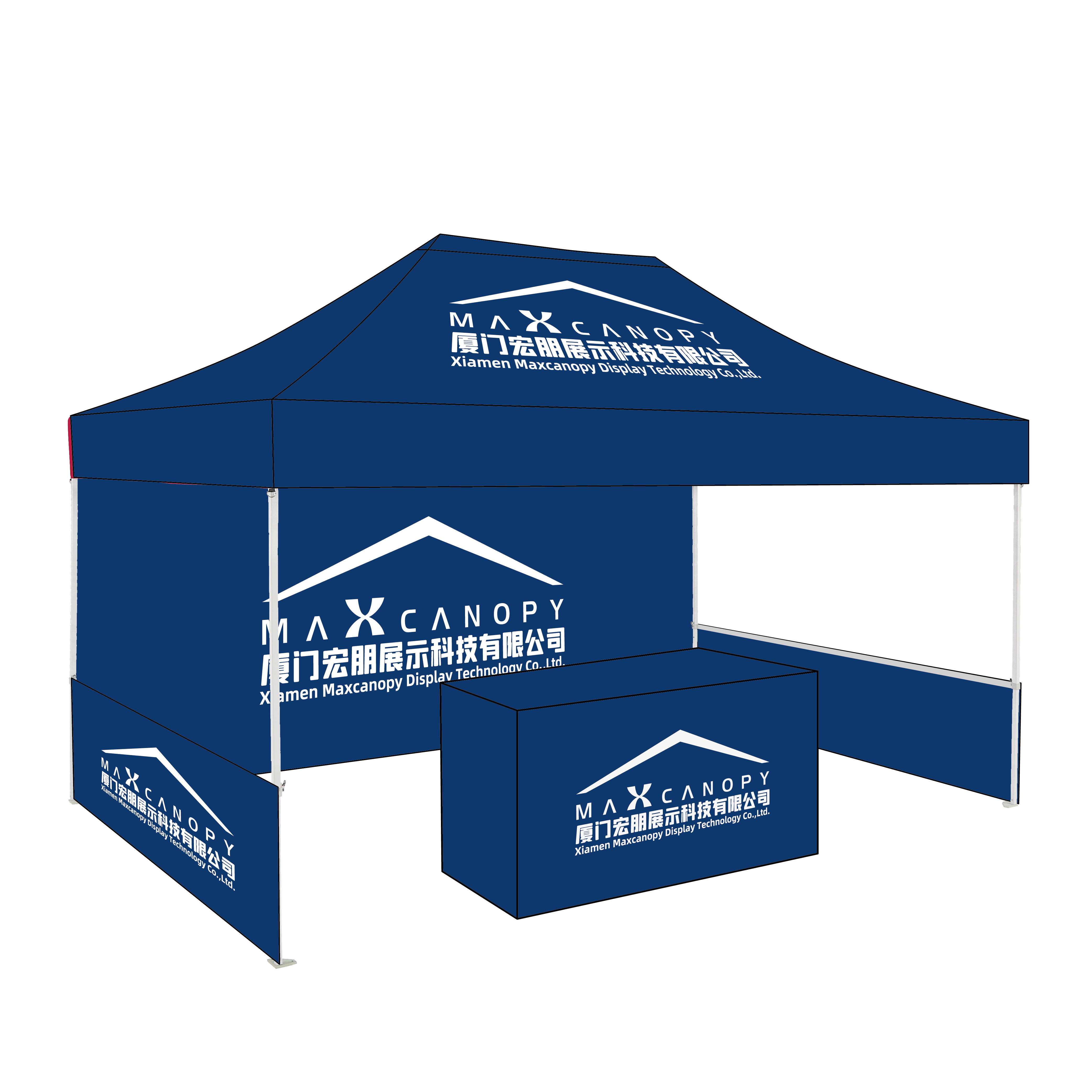 Maxcanopy Custom Printed Outdoor Aluminium Event Marquee Gazebos 3x3 & 10x10 Exhibition Tents Canopy Pop for Trade Shows