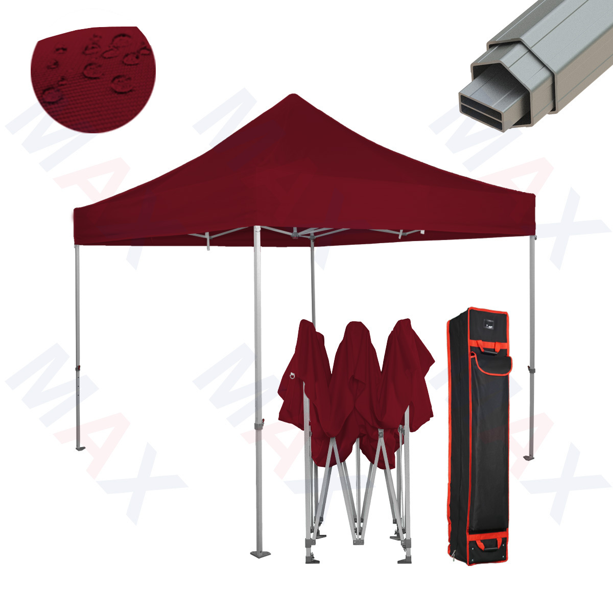 Customized costc 10x10  Portable outdoor folding shelter canopy tent with side walls