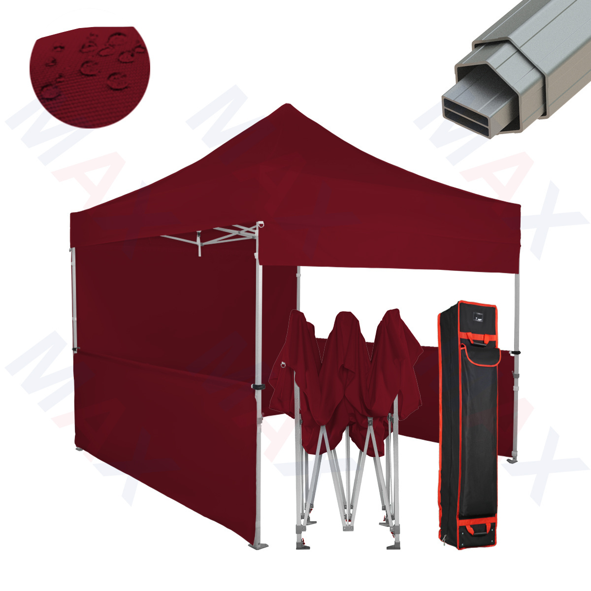 Customized costc 10x10  Portable outdoor folding shelter canopy tent with side walls