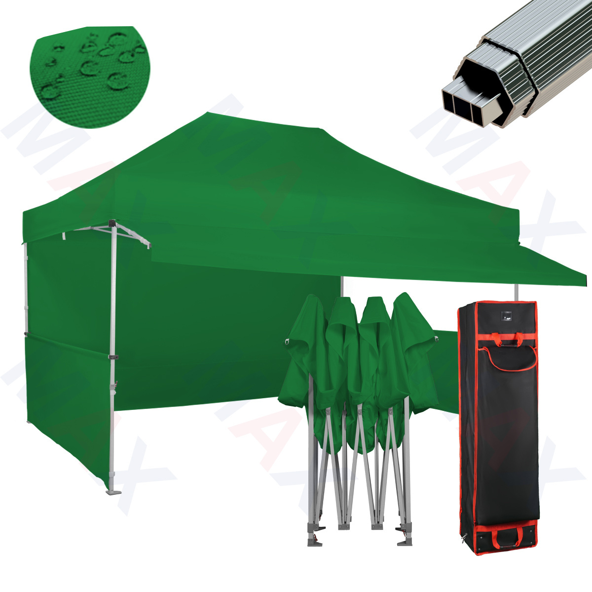 10x15 Pop Up Canopy Tent  Easy Setup Outdoor Instant Shelter for Patio, Exhibition, Picnic, Lightweight Canopy