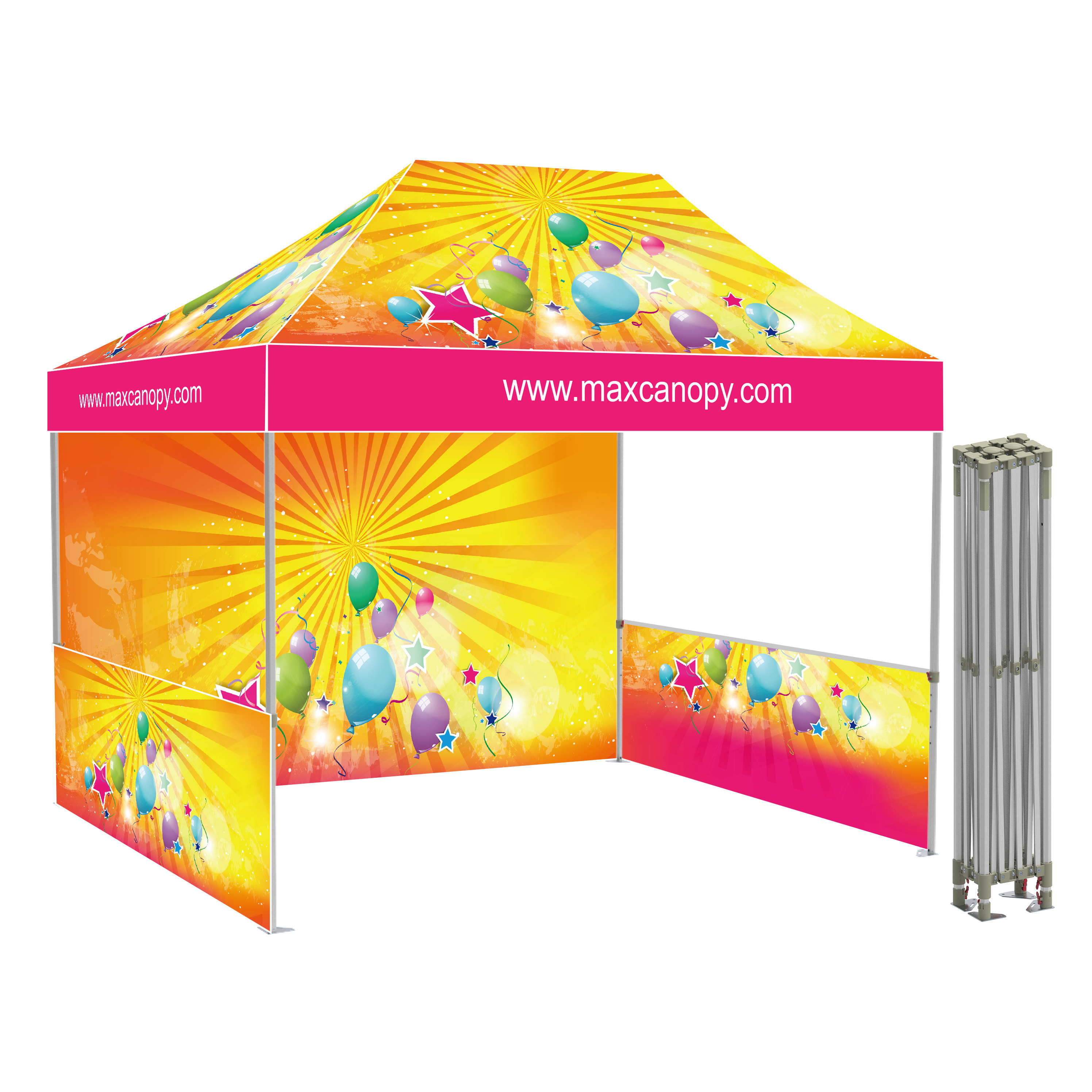 Custom 1020 pop up market tent gazebo outdoor aluminum luxury canopy custom event tent with logo