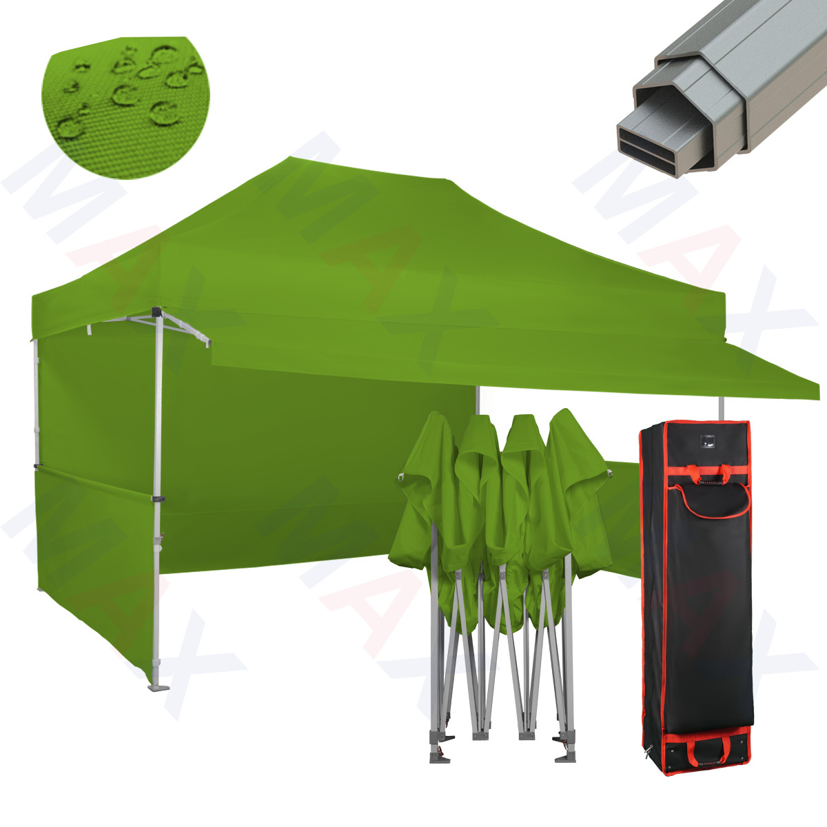 China dome canopy tent vendor 6x6 waterproof fabric folding pop up gazebo canopy event tent