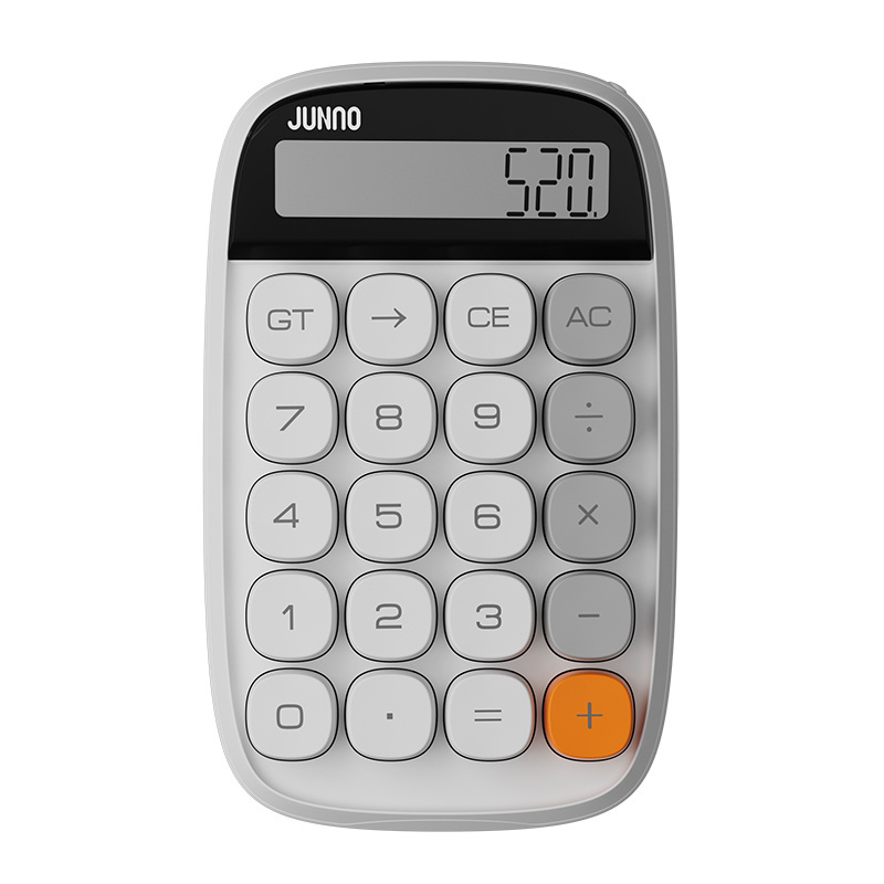 New Design Factory Supply Original 12 Digit Calculator Dual Power Desk Cheap AAA Battery Desktop Office Calculator