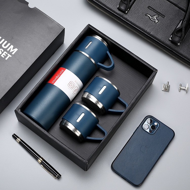 500ML Custom High-end Business Gift Set Company Gift Event Stainless Steel Thermos Cup Set