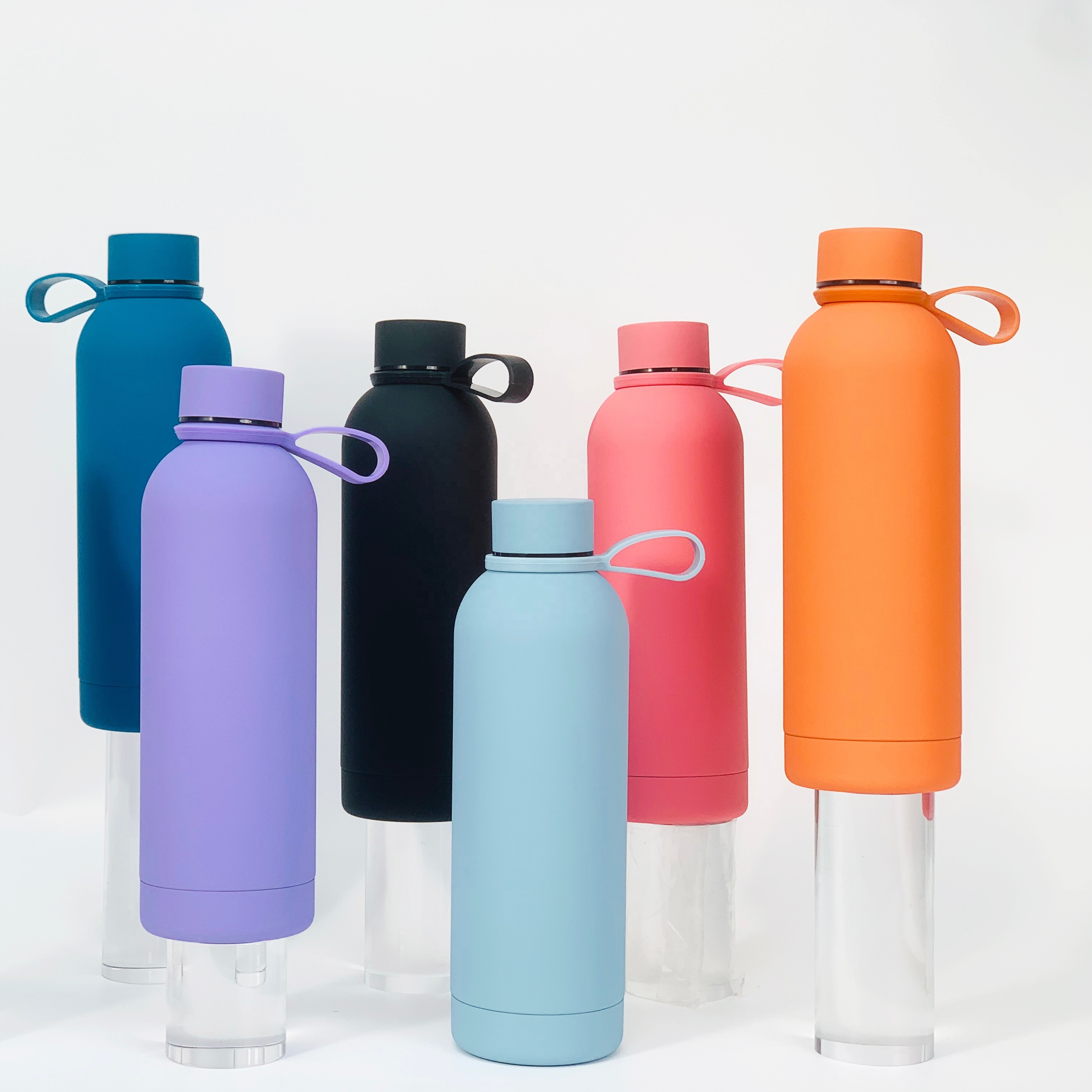 350ml 500ml 750ml 1000ml Custom Logo Vacuum Sport Double Wall Insulated Vacuum Thermal Stainless Steel Water Bottle