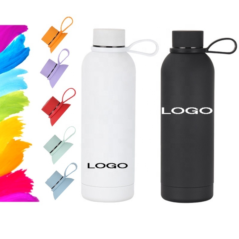 350ml 500ml 750ml 1000ml Custom Logo Vacuum Sport Double Wall Insulated Vacuum Thermal Stainless Steel Water Bottle