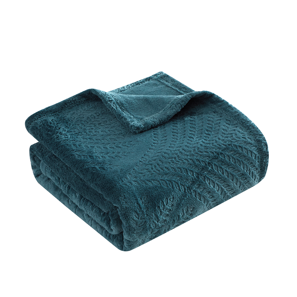 Custom Cheap Wholesale Comfortable Soft Adult Micro Mink Flannel Fleece Throw Blanket