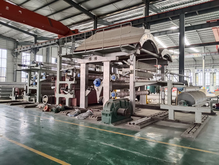 small toilet paper production line waste paper virgin wood pulp molding machine tissue paper making machine