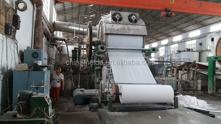 Complete Automatic napkin manufacturing tissue paper pulp molding machine Toilet Paper Make Machine