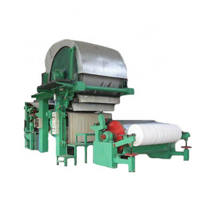 High quality automatic kraft mini small paper pulp equipment toilet tissue napkin paper forming machine