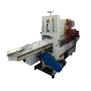 Automatic toilet paper rewinder n fold facial tissue napkin production line z fold paper towel machine