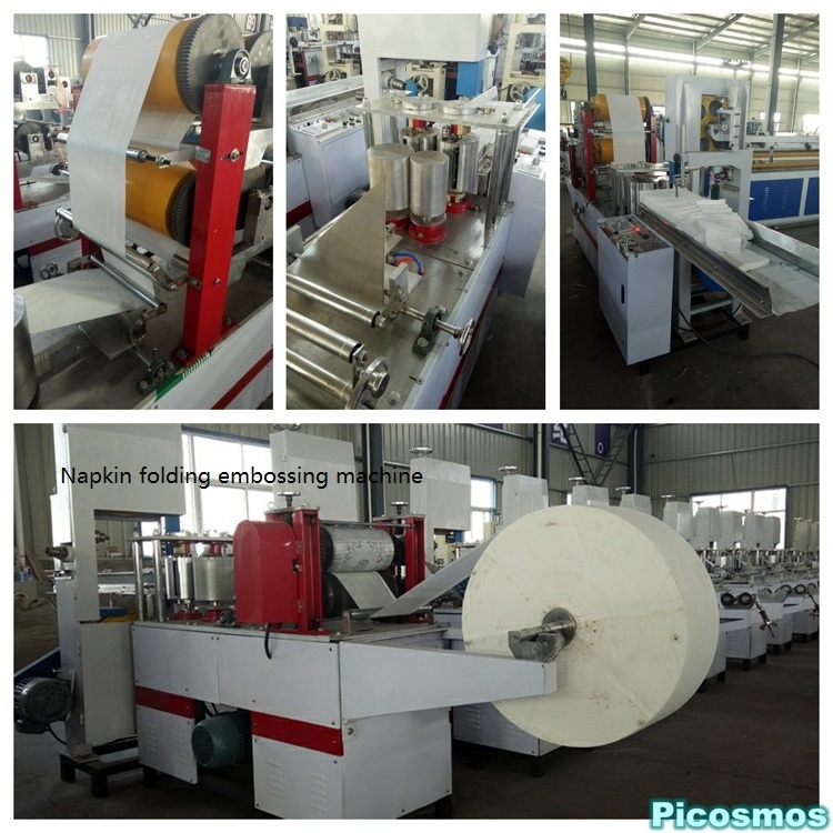 Automatic toilet paper rewinder n fold facial tissue napkin production line z fold paper towel machine